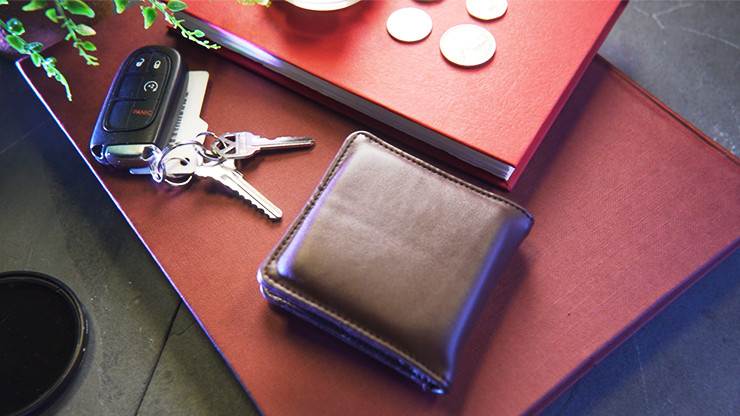 Easy Money Brown Wallet (Gimmick and Online Instructions) by Spencer Kennard - T