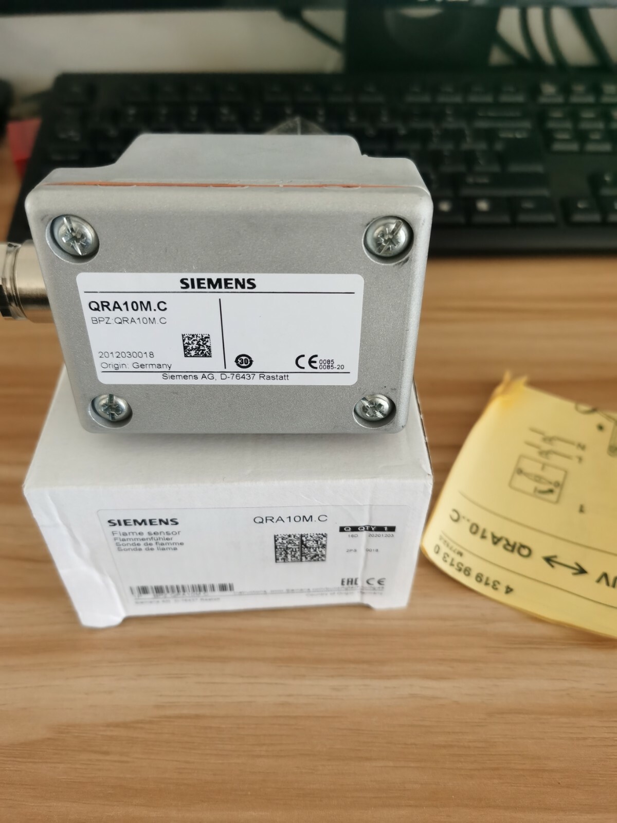 For Siemens QRA10M.C Burner Flame Detector QRA10M.C