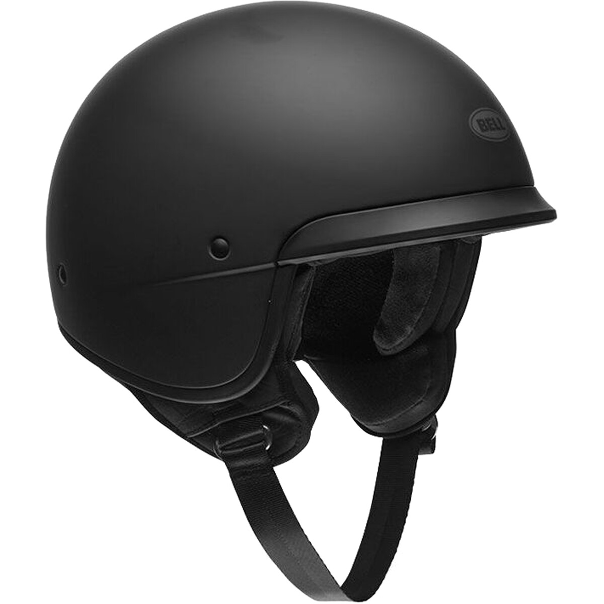 Bell Scout Air Open Face Motorcycle Half Helmet Flat Matte Black Medium MD M