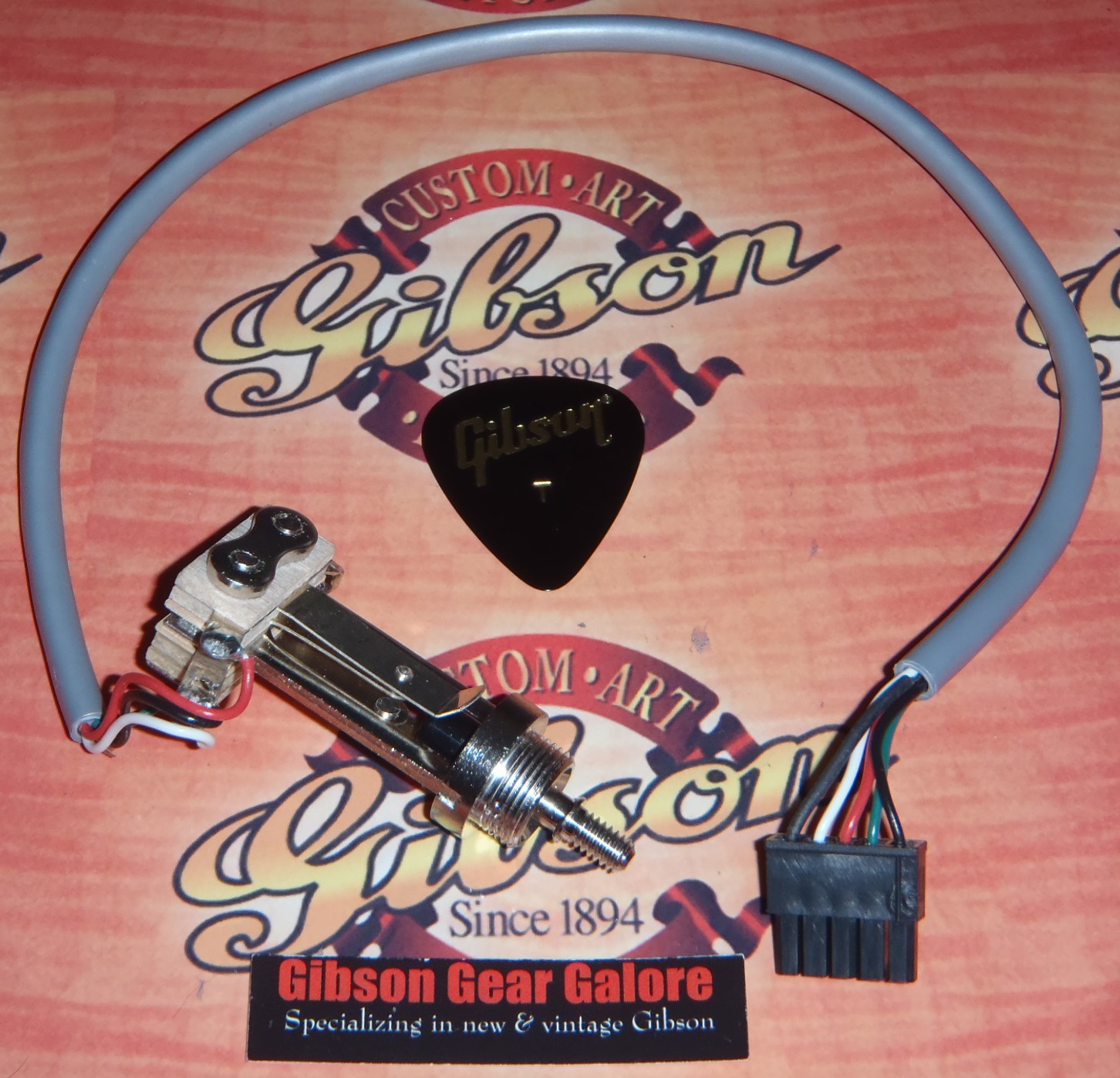 Gibson Les Paul Toggle Switch Straight Long Quick Connect Guitar Parts Custom HP