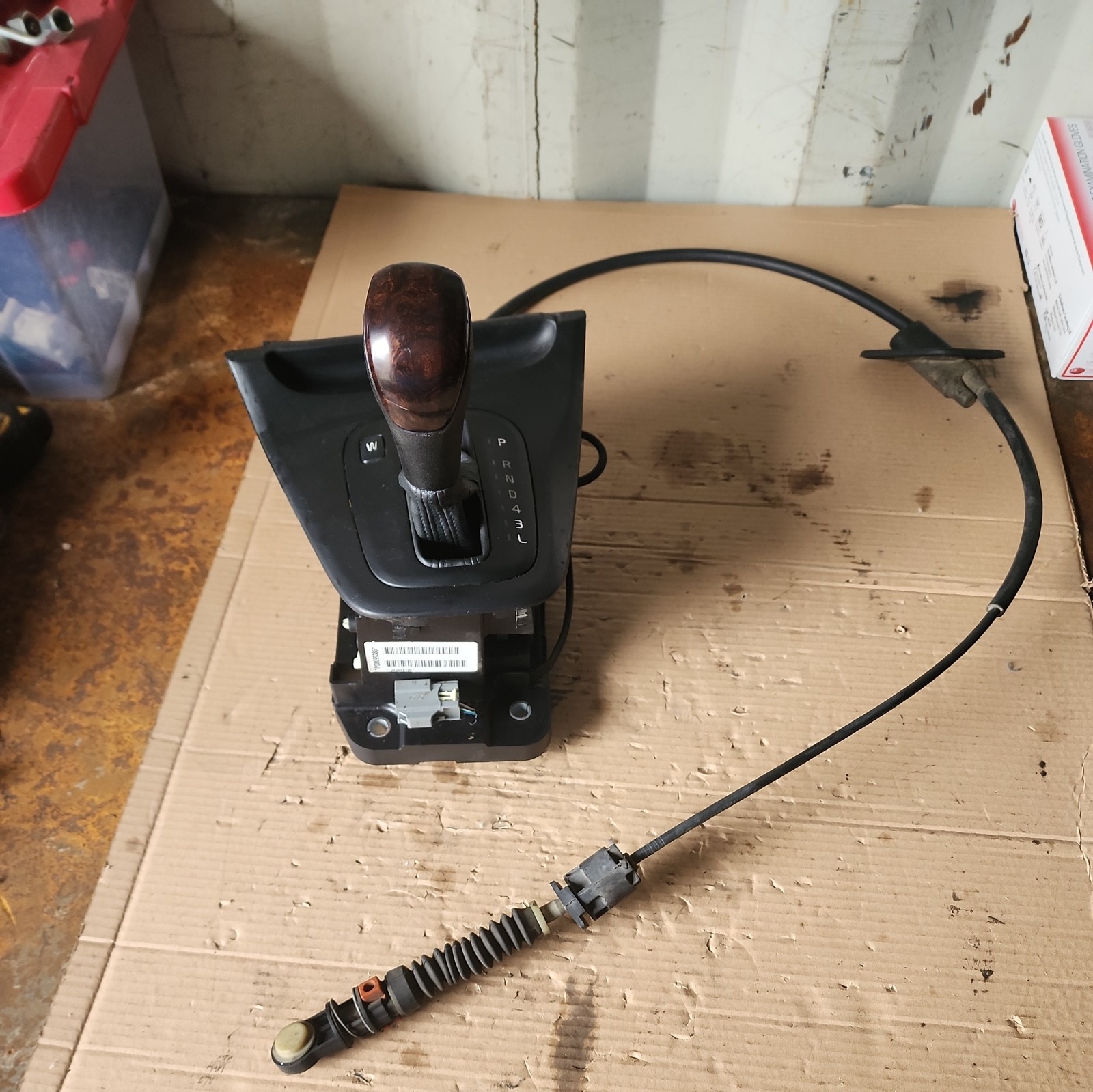 VOLVO S80 2004 2.4D D5 GEAR STICK AND CABLE (AUTOMATIC) P08699386 8675068  #62