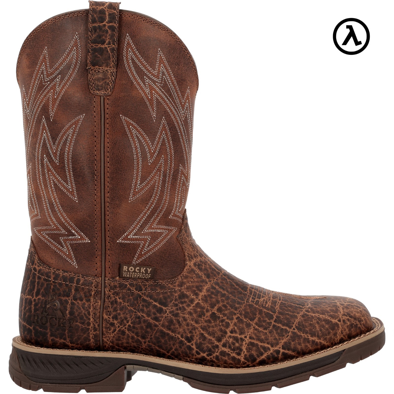 ROCKY RIDE LTE CARBON TOE WESTERN BOOTS RKW0475 - ALL SIZES - NEW