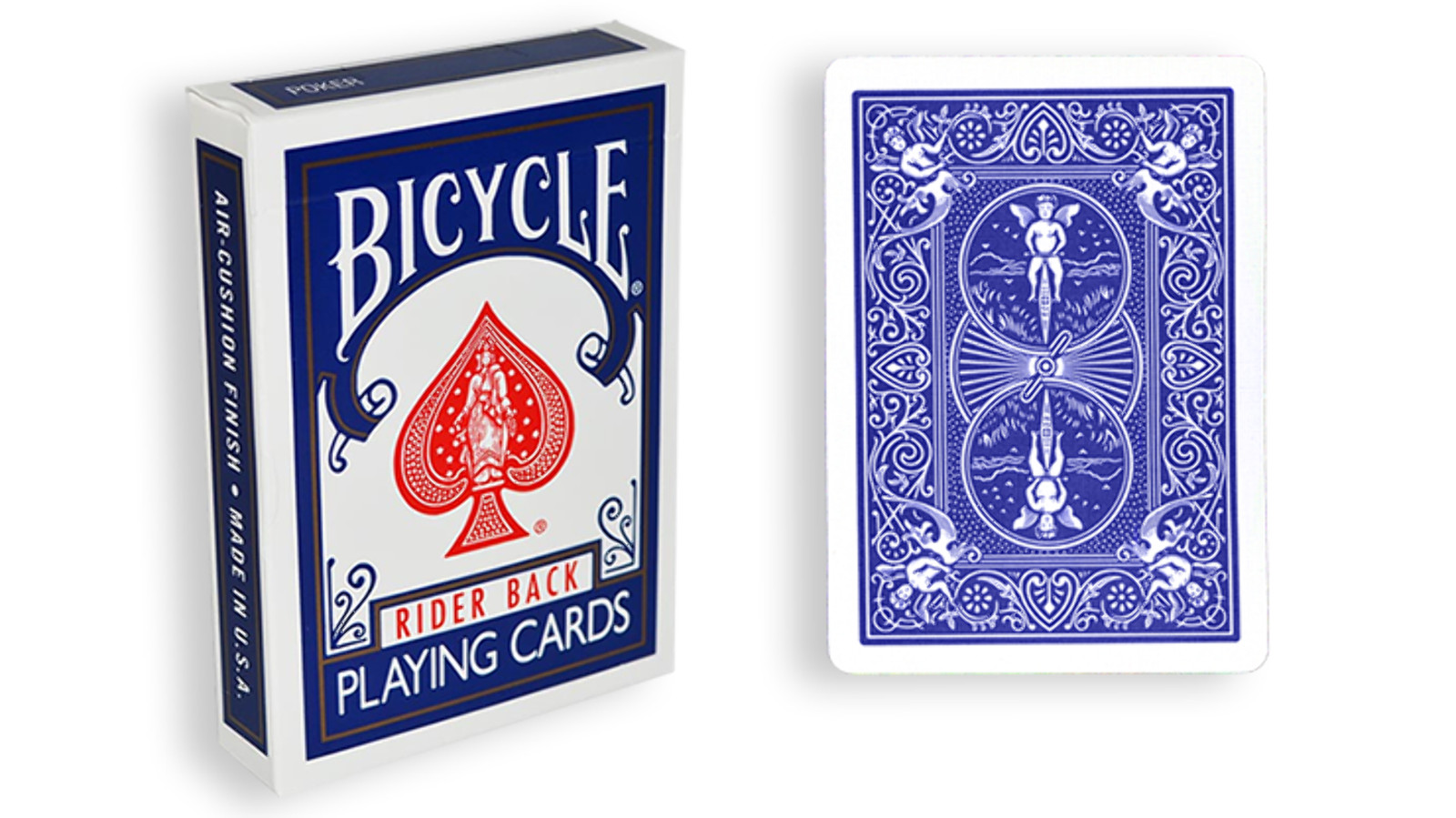 Cheek to Cheek Deck Bicycle (Blue)