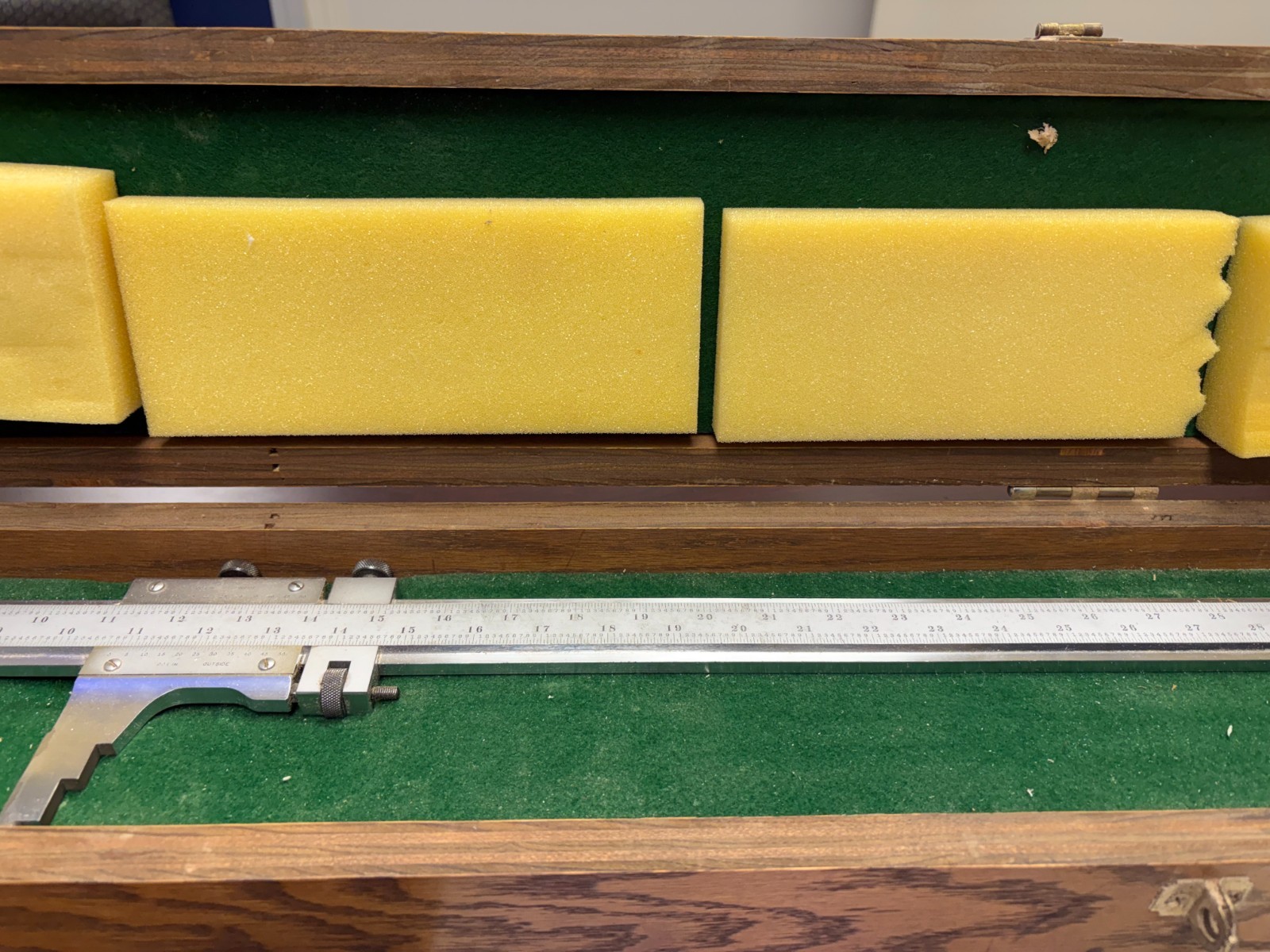 Starrett 123 Vernier Caliper 54" In Box
