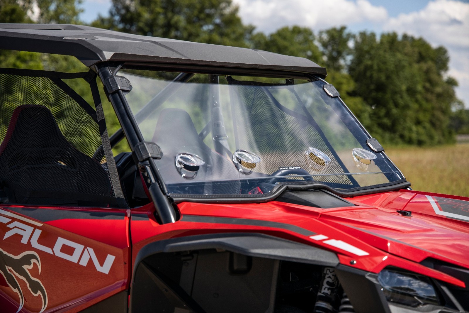 Rough Country Full Front Vented Windshield for Honda Talon 1000 - 98282020