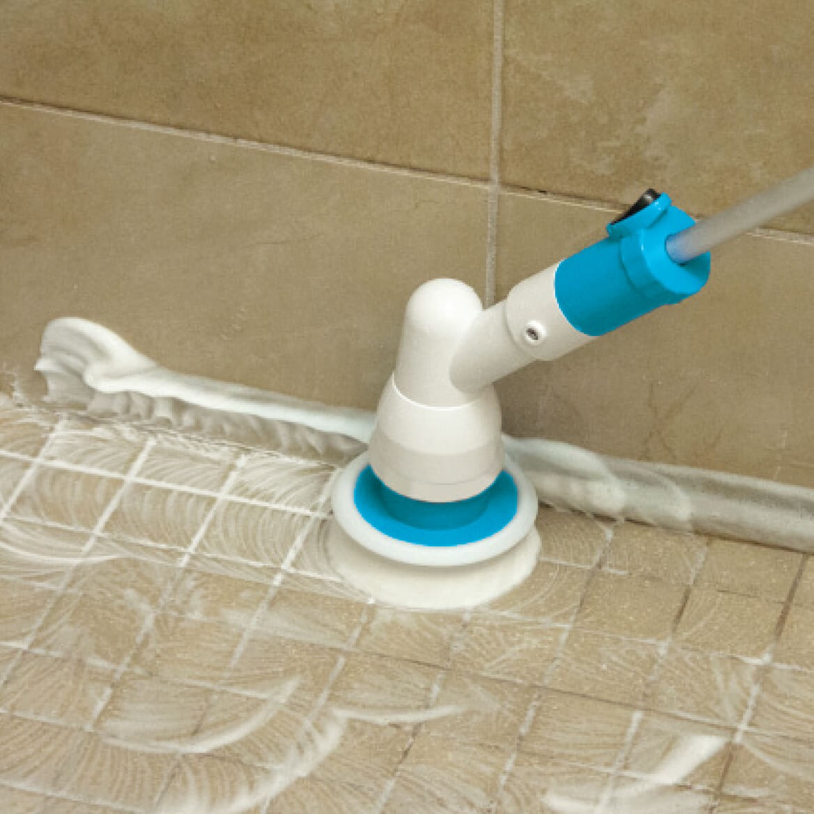 Extendable Cordless Electric Spin Scrubber