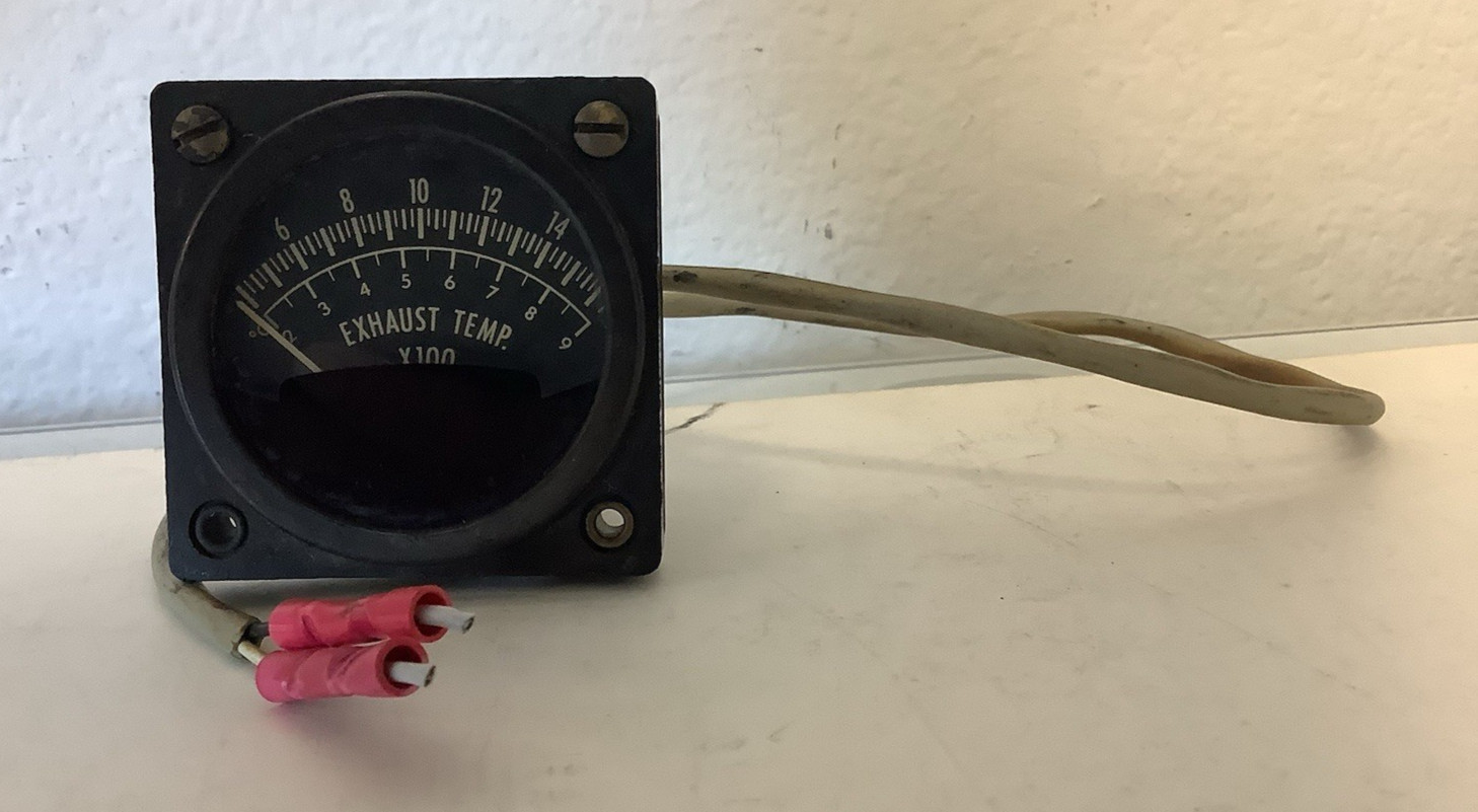Westberg Aircraft Exhaust Gas Temperature Indicator Gauge KP28