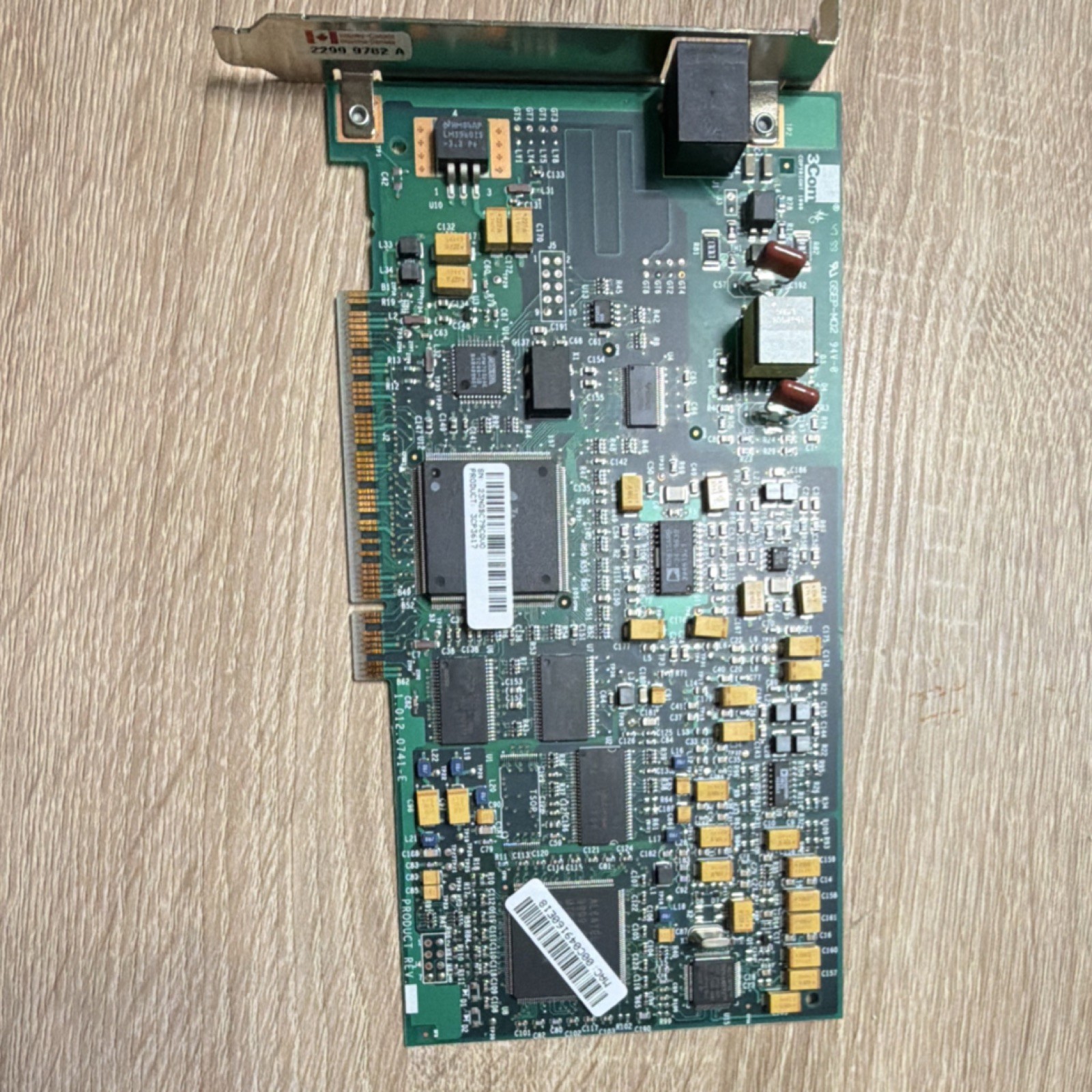 PCI Video Capture Card with RJ-11 Port, Model 2299 9782 A, 1 Port