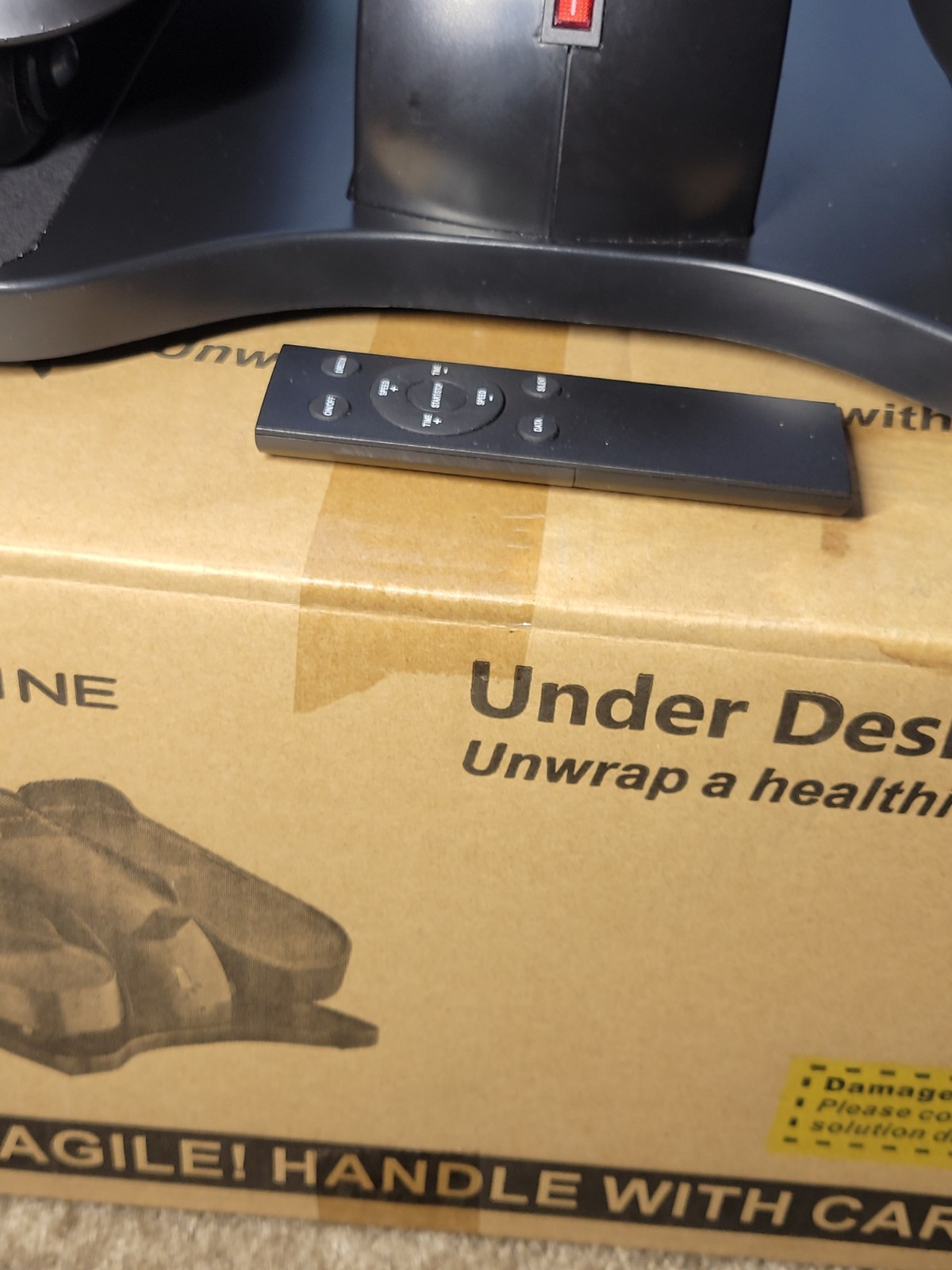 Fryline Under Desk Elliptical With Remote
