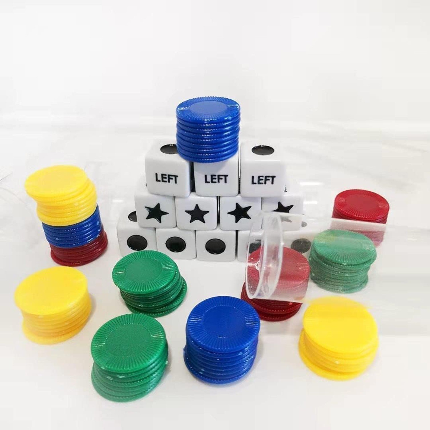 4 Pack Left Right Center dice Game Prime