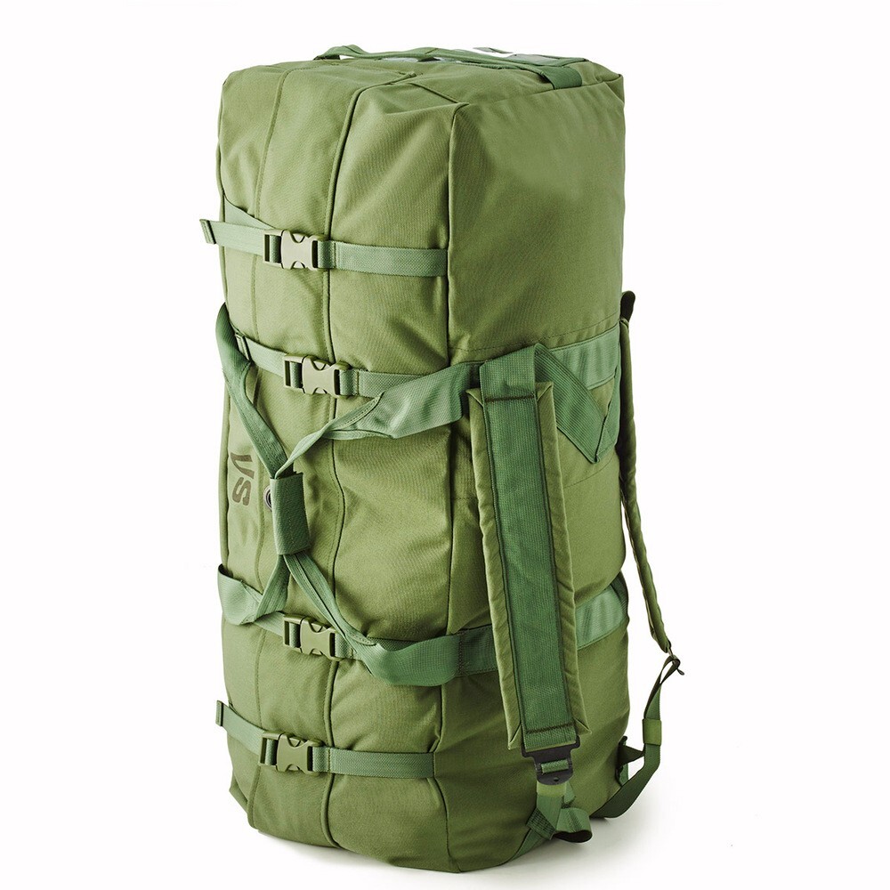 USGI Improved Zippered Duffle Bag OD Green VGC