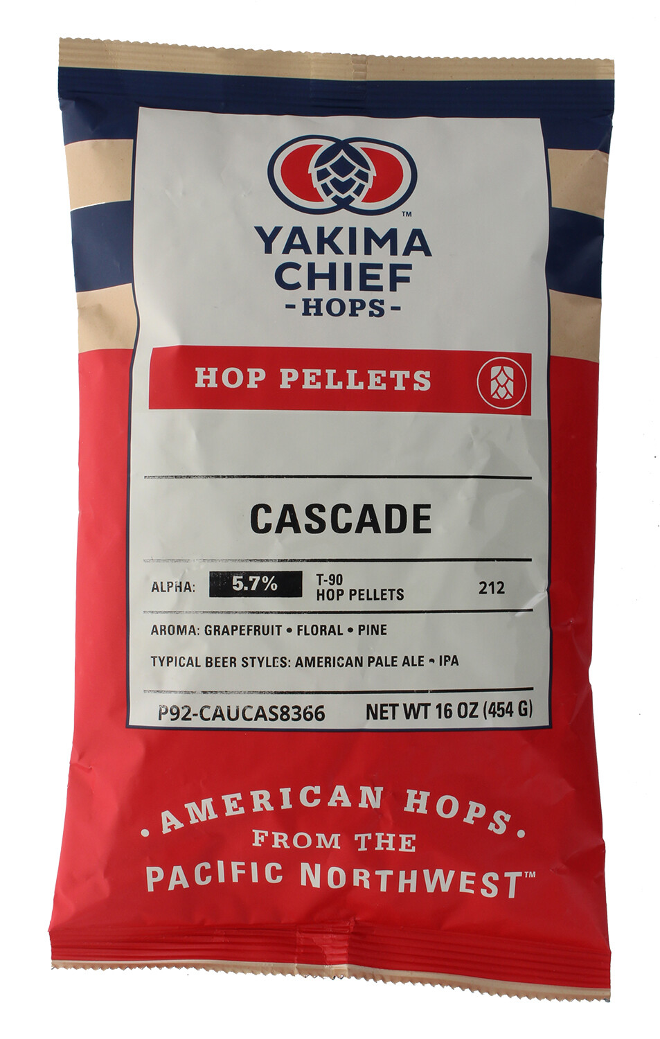 Cascade Pelley Hops - 1 lb. for Home Brew Beer Making
