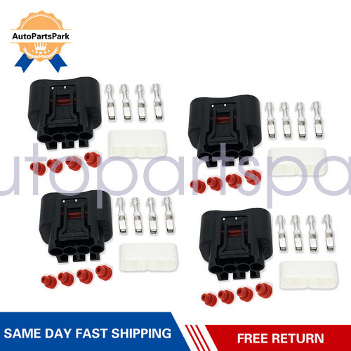 4 set Ignition Coil Plug Connector FITS FOR Toyota Camry LE Sedan 4-Door 2007