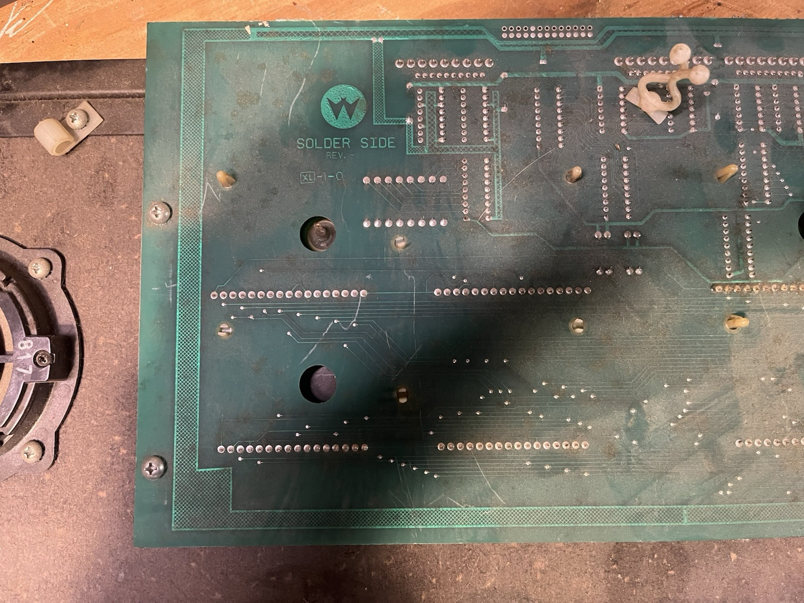 Williams Pinball Display Board With Mounting And Speakers