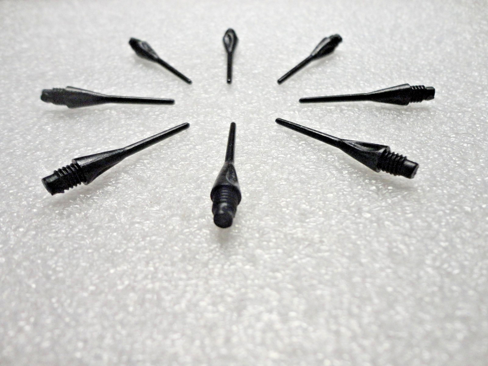 1000 pcs 2BA (4.5 mm) Replacement Plastic Soft Tip Threaded Dart Tips, USA Ship.