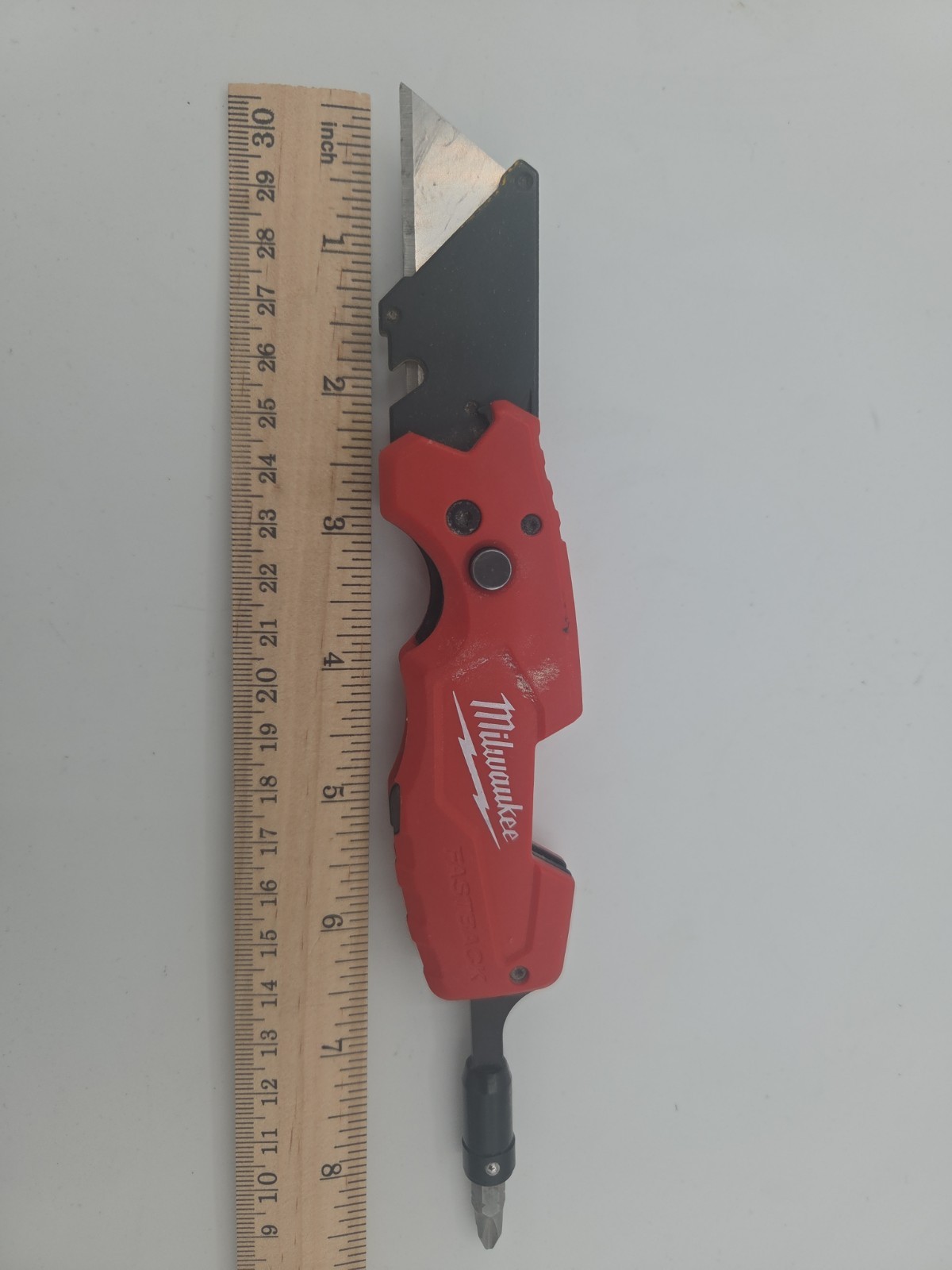 Milwaukee Fastback 6 in 1 Folding Utility Knife - Red (48-22-1505)