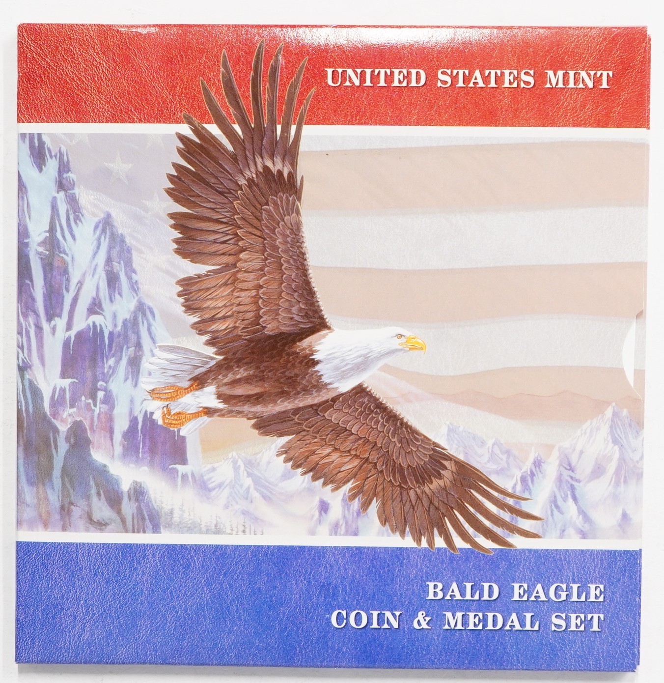 2008 U.S. Mint Bald Eagle Coin & Medal Set w/ OGP