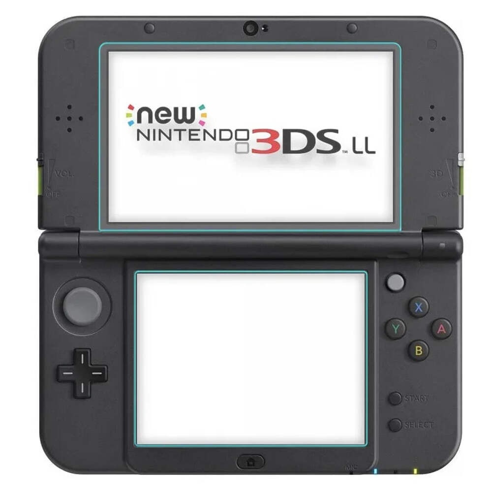 2-Pack Tempered Glass Screen Protector for Nintendo New 3DS XL / LL – Premium Pr
