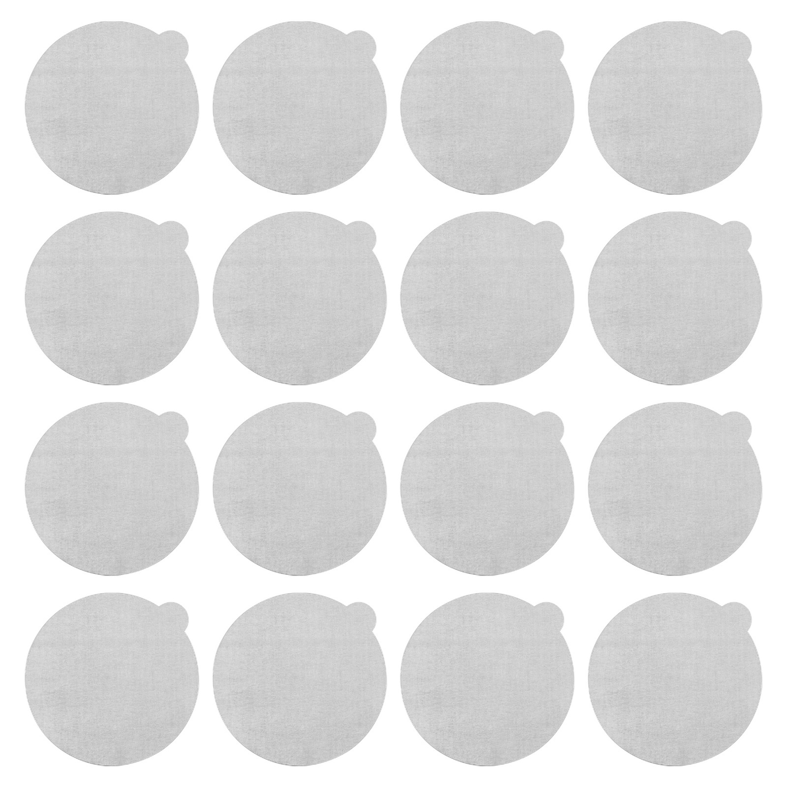 100PCS 62MM Disposable Coffee Capsule Seals Foils Cream Foam Coffee  Lid1773