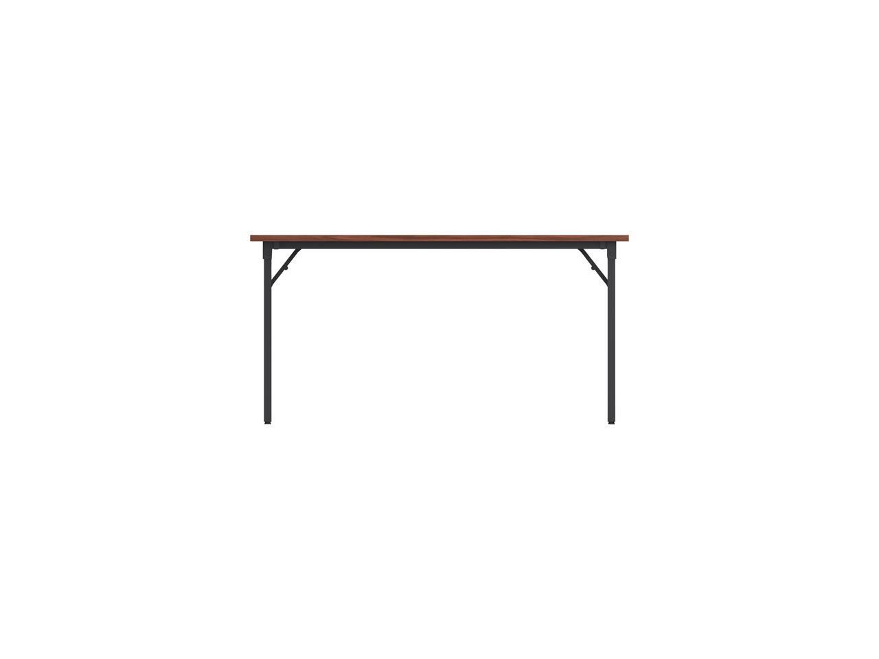 Lorell Training Table, Folding, 60"X18"X30" , Mahogany (LLR60747)