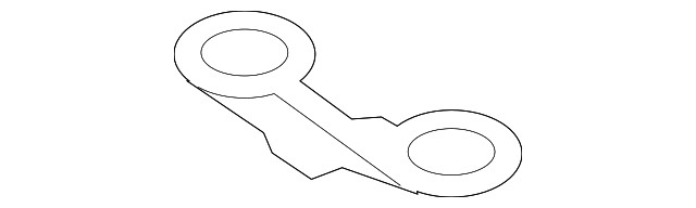 Genuine BMW Oil Cooler Assembly Bracket 17-11-7-575-253