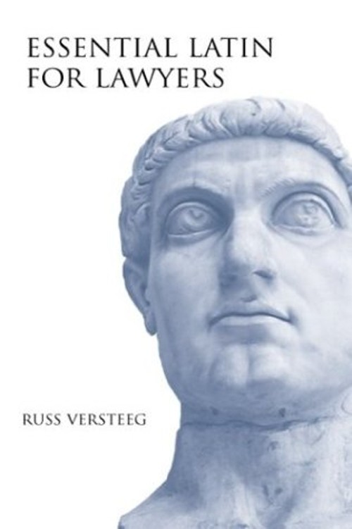 Essential Latin for Lawyers Paperback Russ VerSteeg