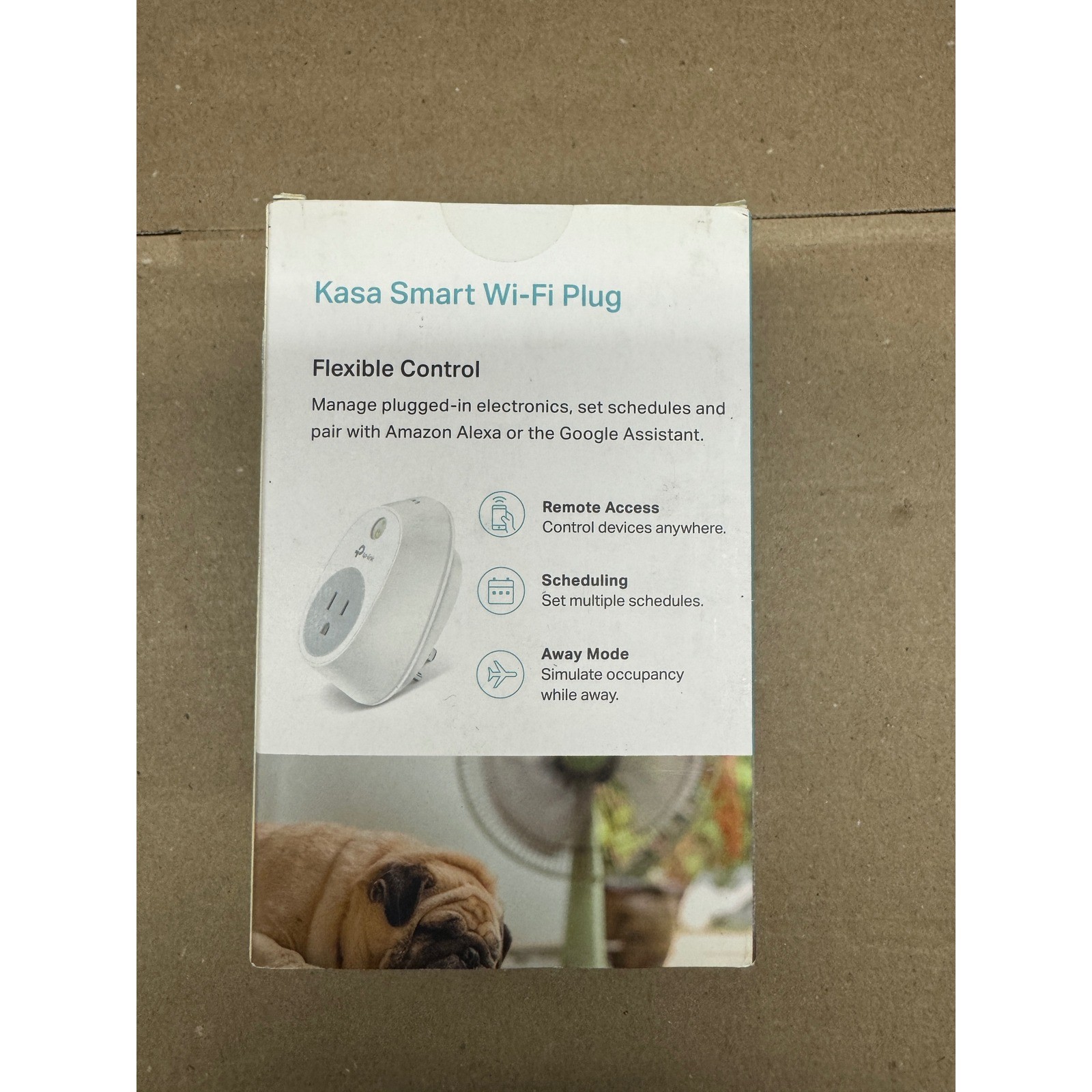 TP Link Kasa Smart Wi Fi Plug HS100 Remote Control Scheduling Away Mode