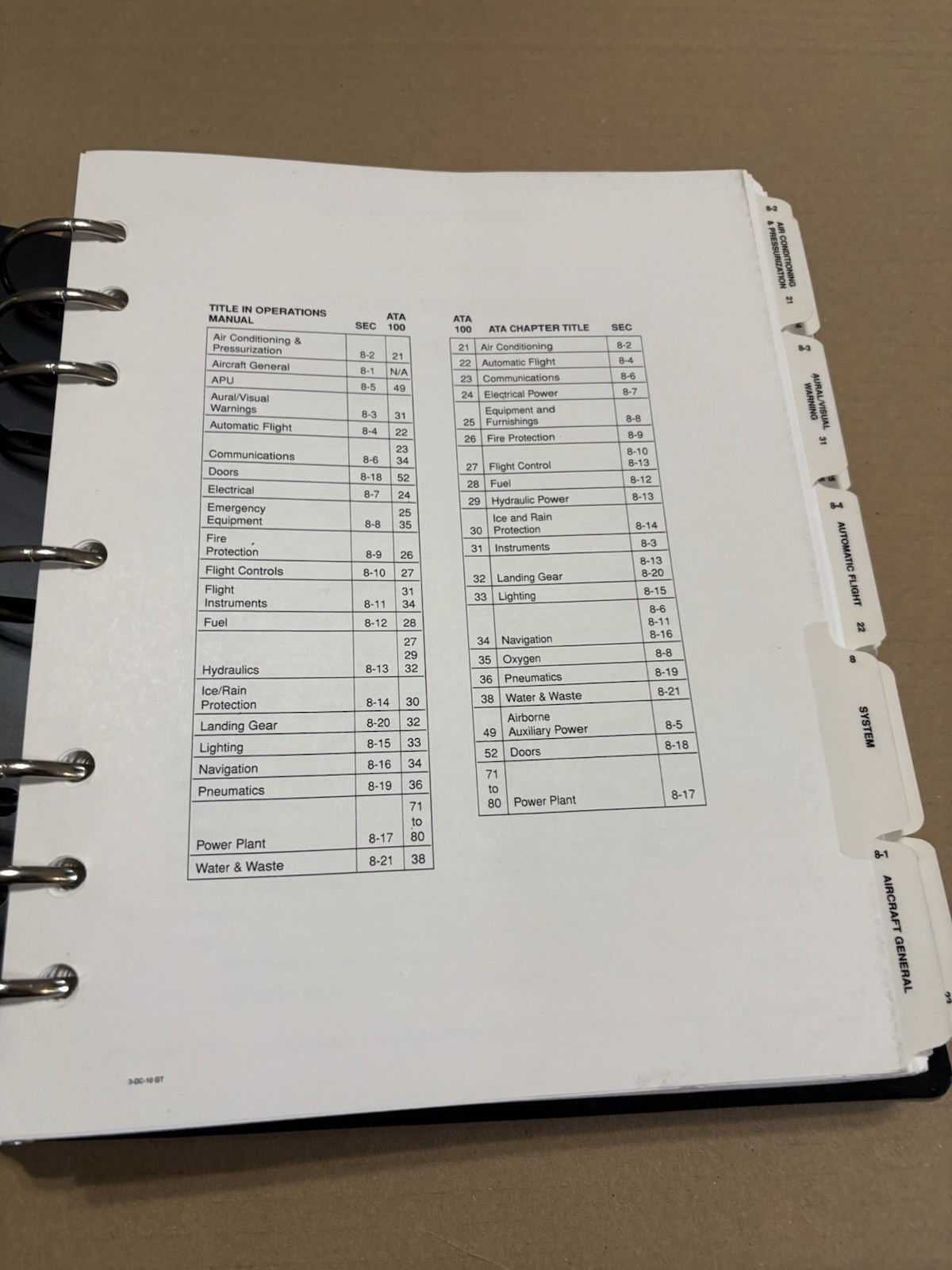 FedEx DC-10 Airplane Flight Manual Training Reference Lot of 3