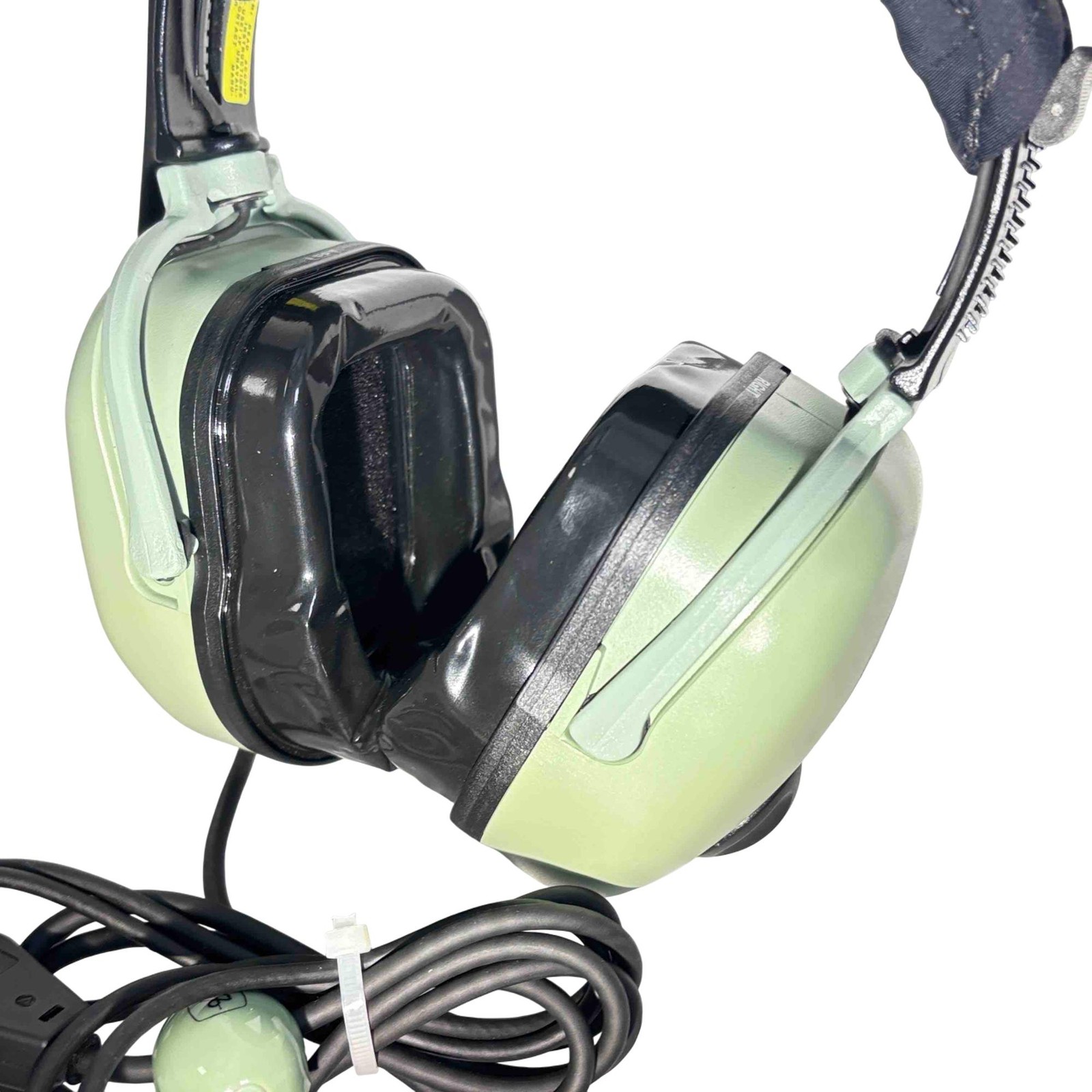 David Clark H20-10 (12507G-46) Aviation Headset - Untested See Description