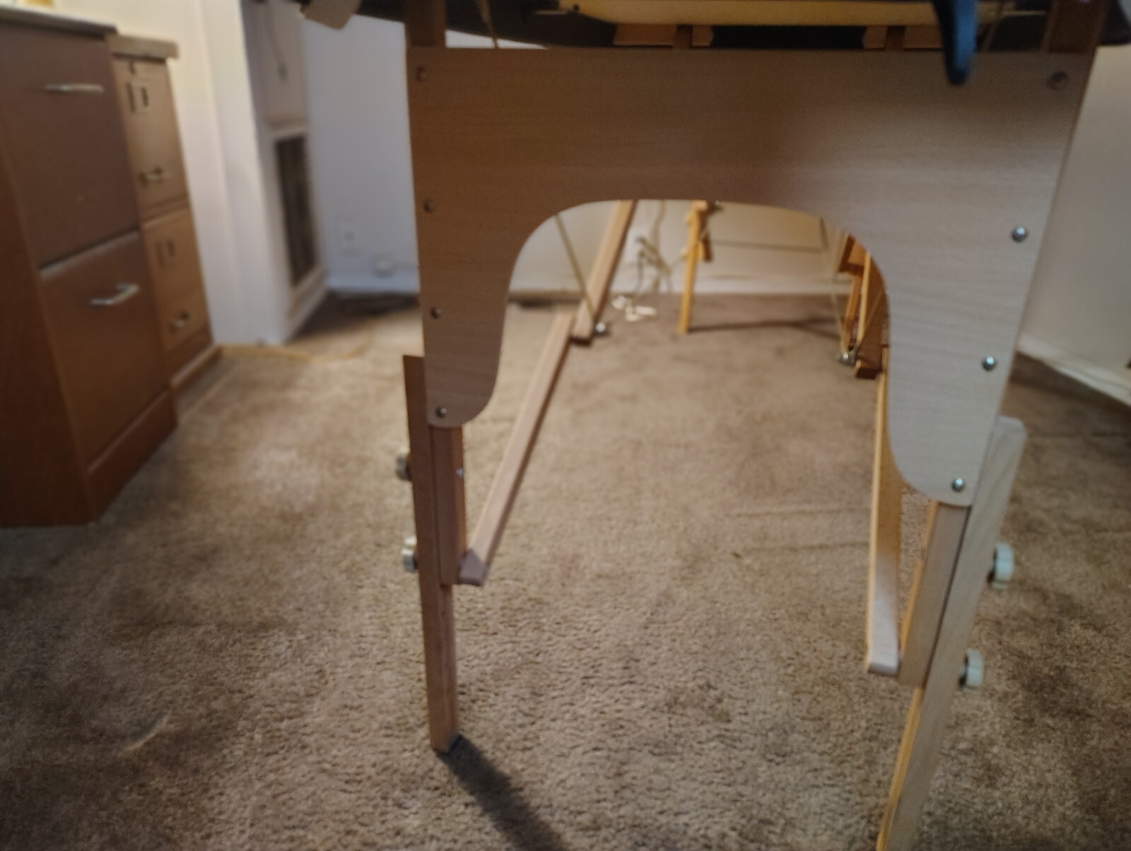 used portable massage table