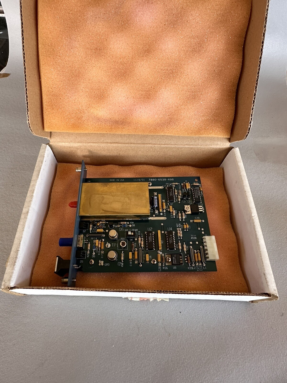Weed Fiber-optics 6E01 7880-6538-498 Electrical Interface Module