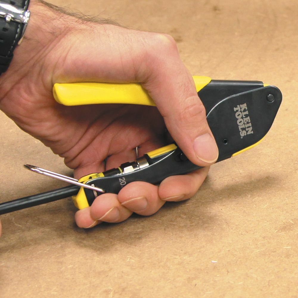 Klein VDV002818 Coax Cable Installation & Test Kit