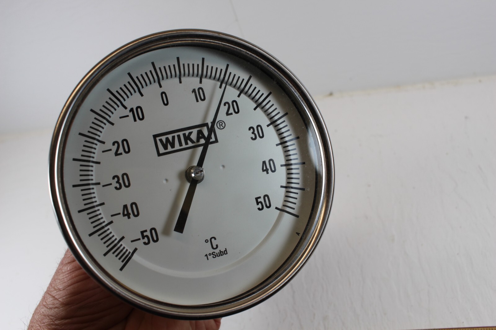 Celsius Temperture Gauge -50 Thru 50 Degree 5" Face NOS