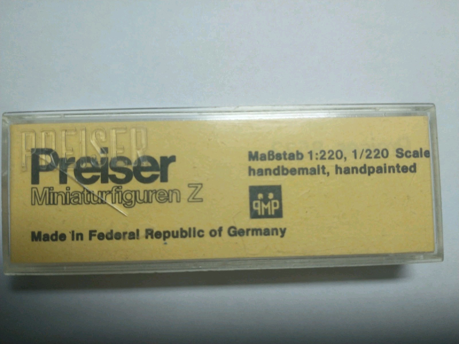 Vtg Preiser Miniaturfiguren Z 8522 Handbemalt, Hand  Painted Figurines Germany
