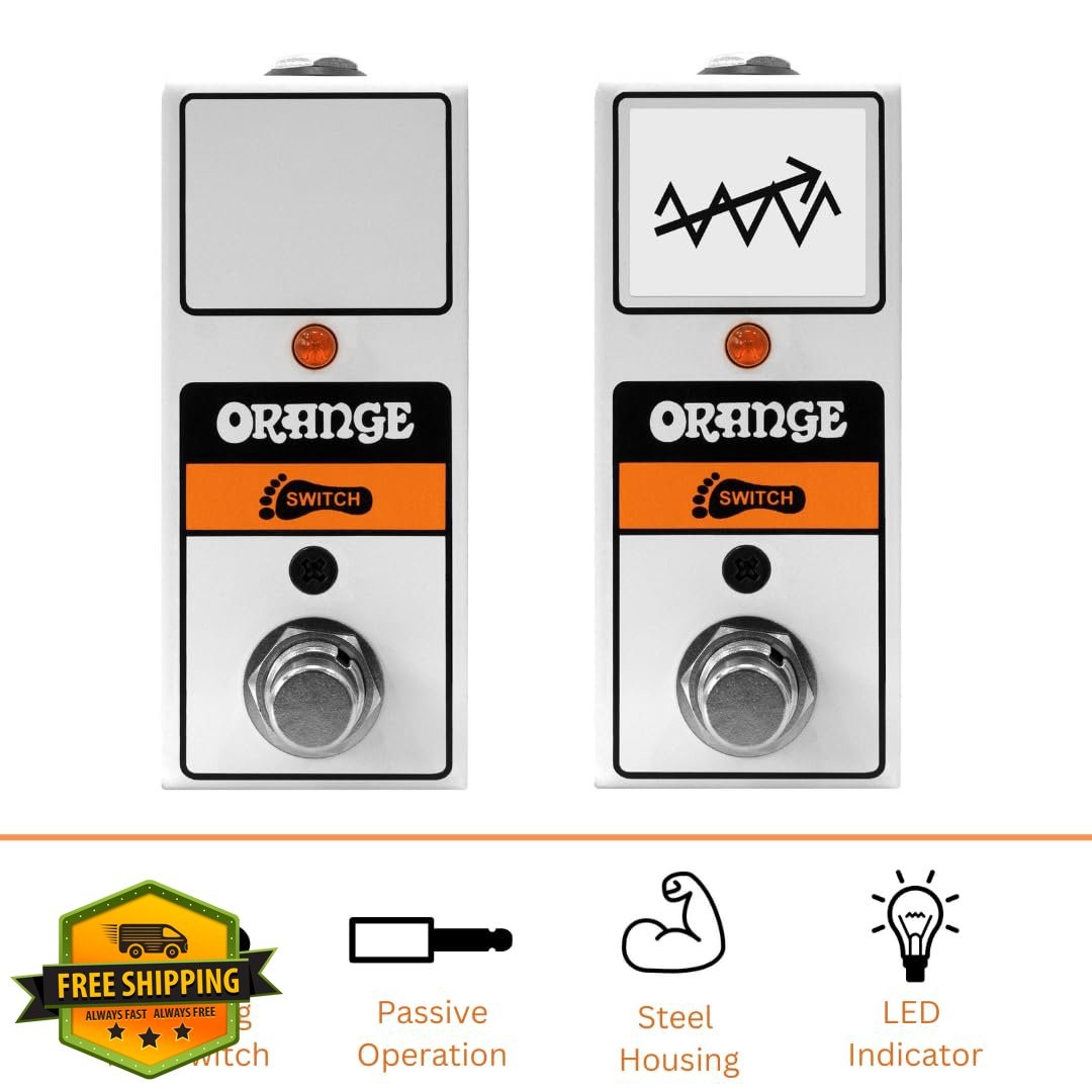 Orange Mini Footswitch