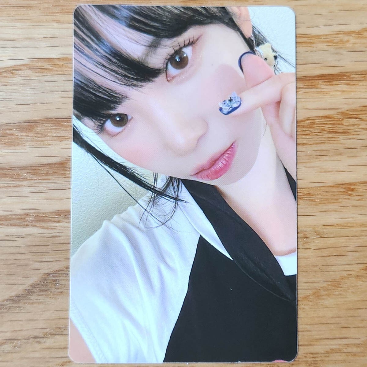 Chaewon Official Powerstation Lucky Draw Photocard Le Sserafim Unforgiven Kpop