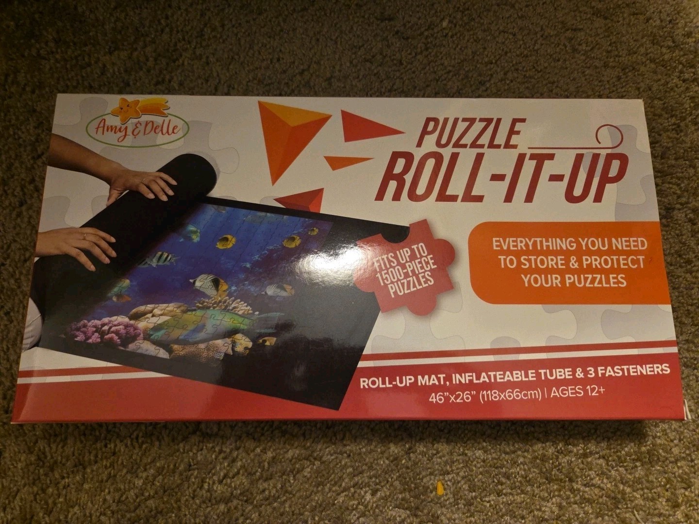 Puzzle Roll It Up Amy & Delle Transport And Store Up To 1500 Pieces New in Box