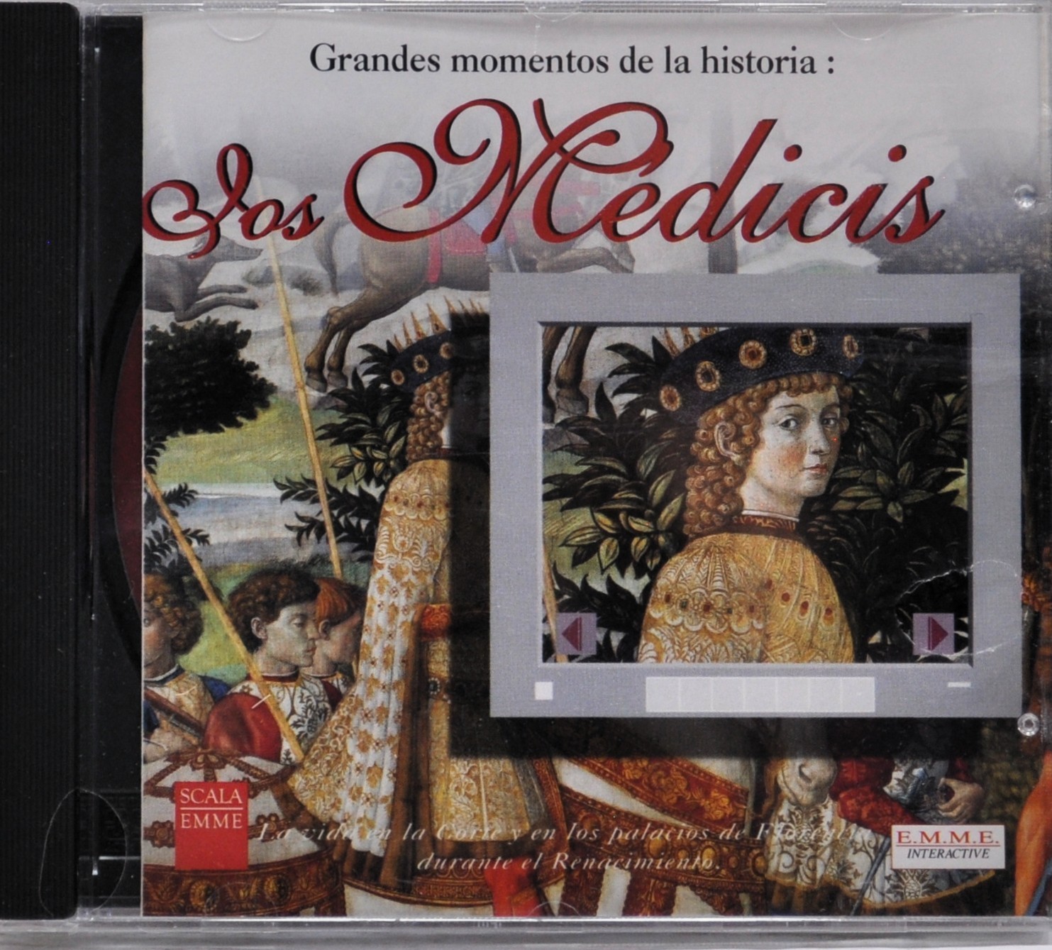 NEW - Los Medicis Interactive  CD-ROM  - French, English, German, Italian