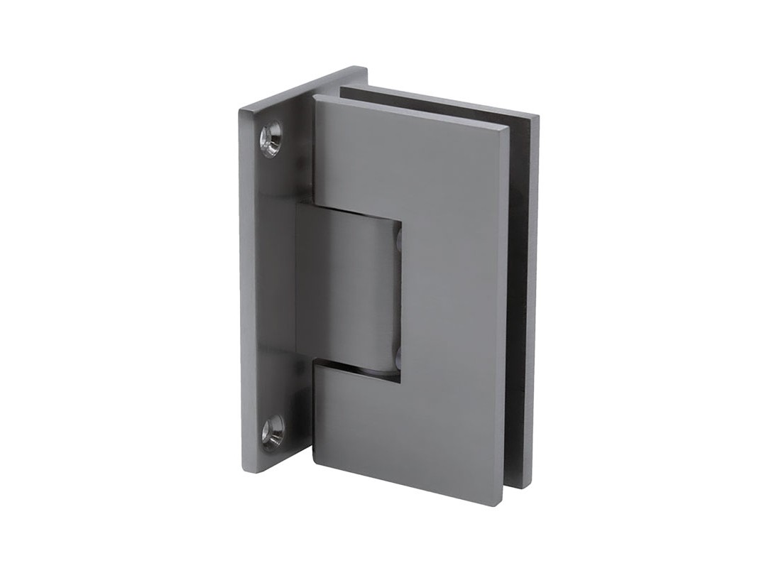 Glendale Square 5 Degree Positive Close Wall Mount Hinge Full Back Plate - Polis