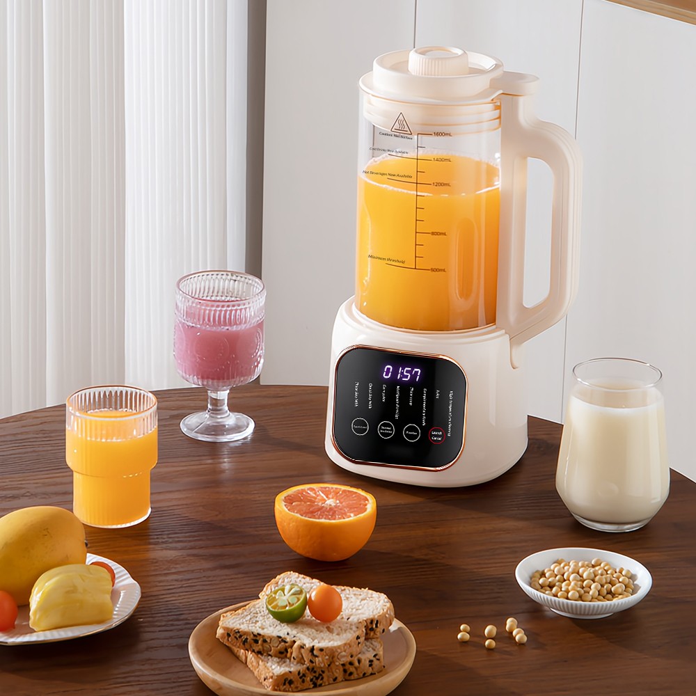 8IN1 Nut Milk Maker Machine 50oz Self-Cleaning Multi-Functional Soy Milk Blender