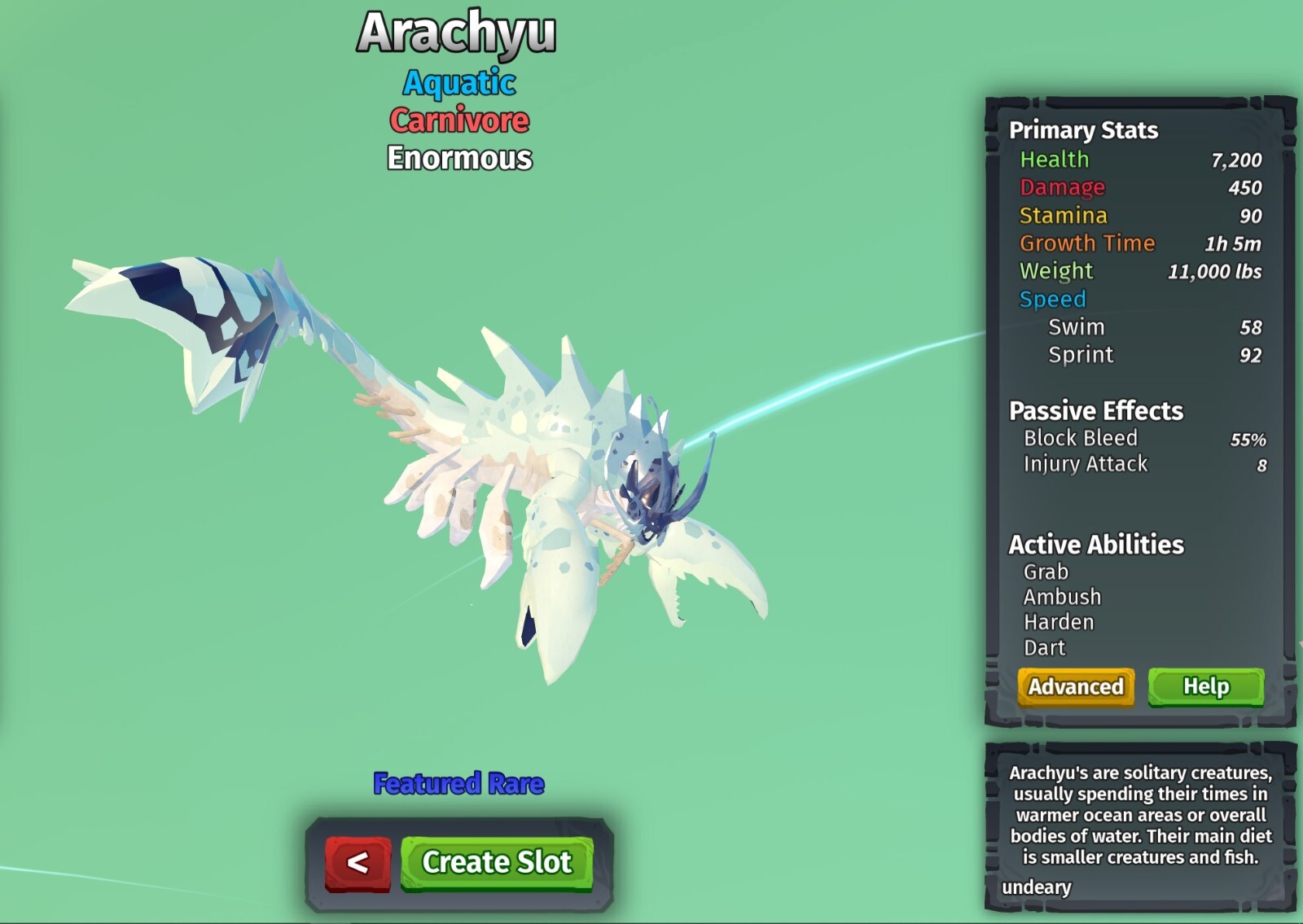 Arachyu Species | Creatures of Sonaria | Roblox