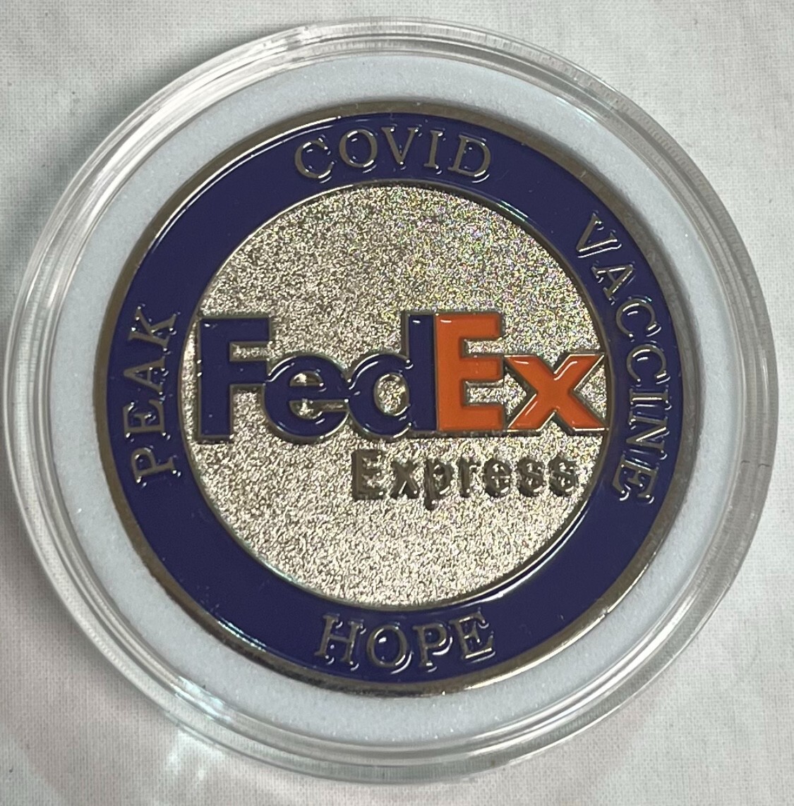 NEW 2020 FEDEX EXPRESS COIN - WHO WE ARE AND WHAT WE DO - BRAVO ZULU - LAST ONES
