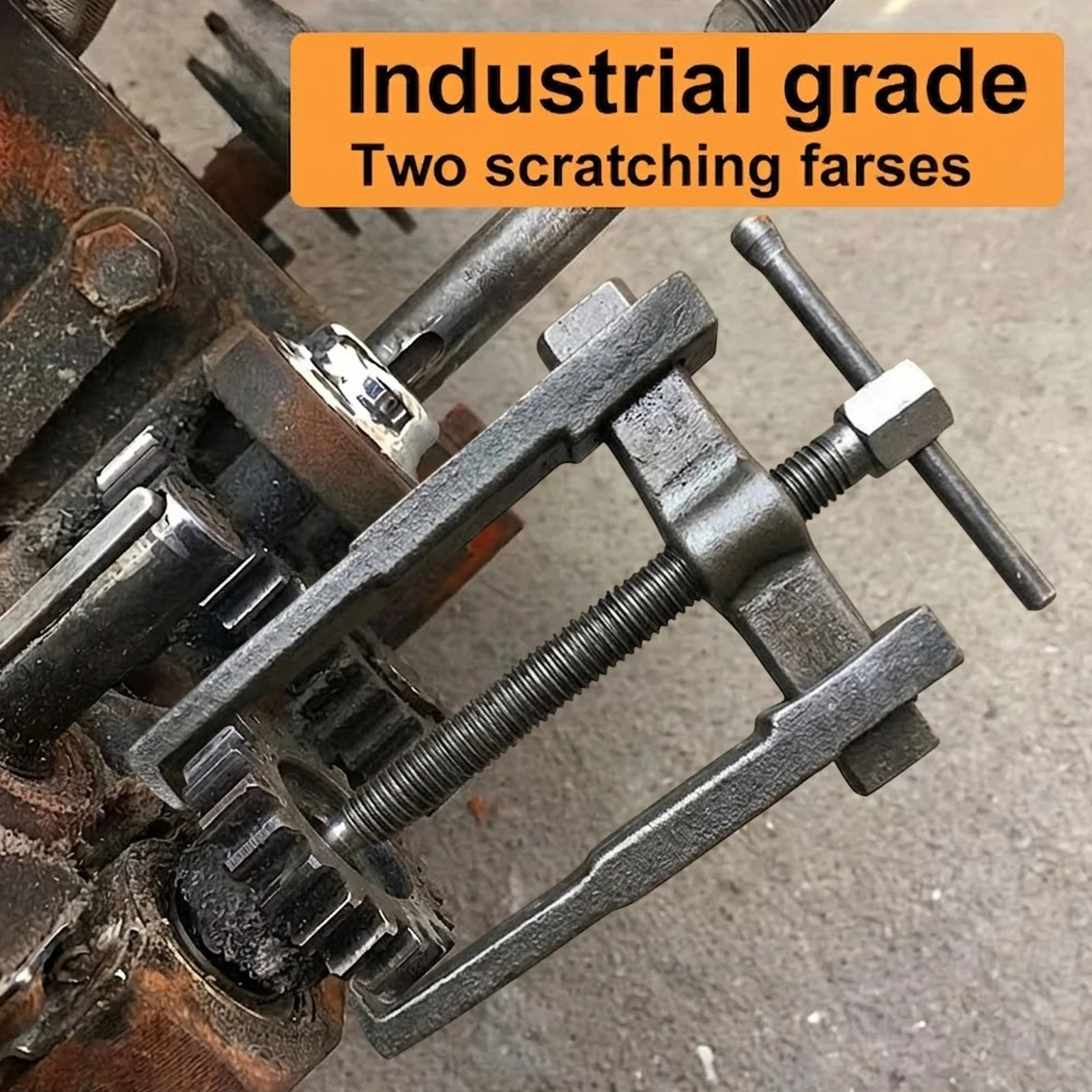 Adjustable Pulling Tool for Installing and Removing Gears Bearings and Hubs