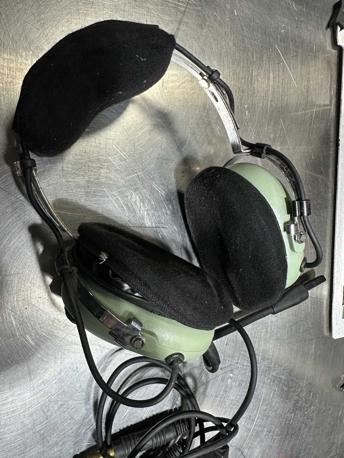 David Clark Aviation Headset w/mic, M7-A, Lightly Used