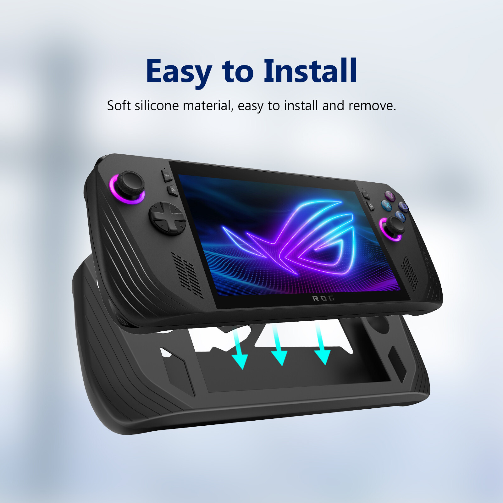Console Protective Soft Case For ASUS Rog Ally X 2024 Gaming Handheld Accessory