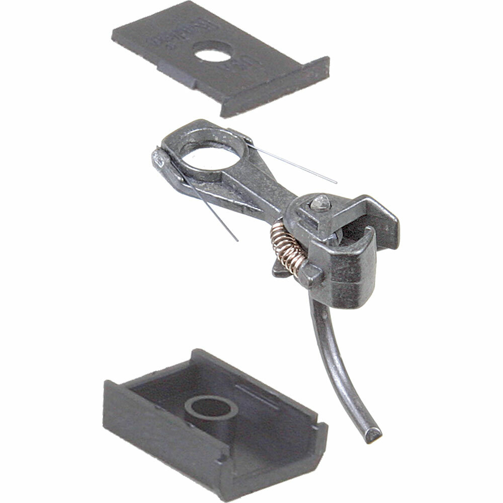 Kadee #143, HO Scale, Whisker Metal Couplers - Short Centerset, 2 pair