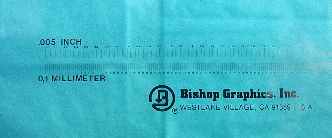Bishop Opto-Scale Glass Scale 3580