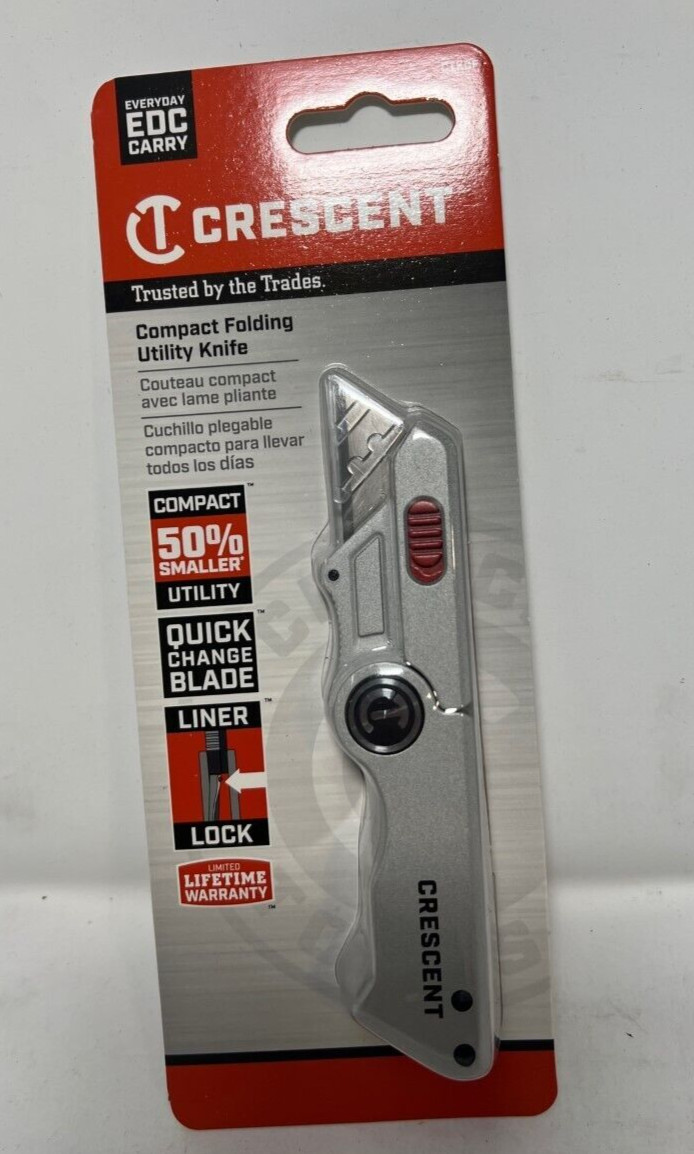 Crescent Compact Folding Utility Knife