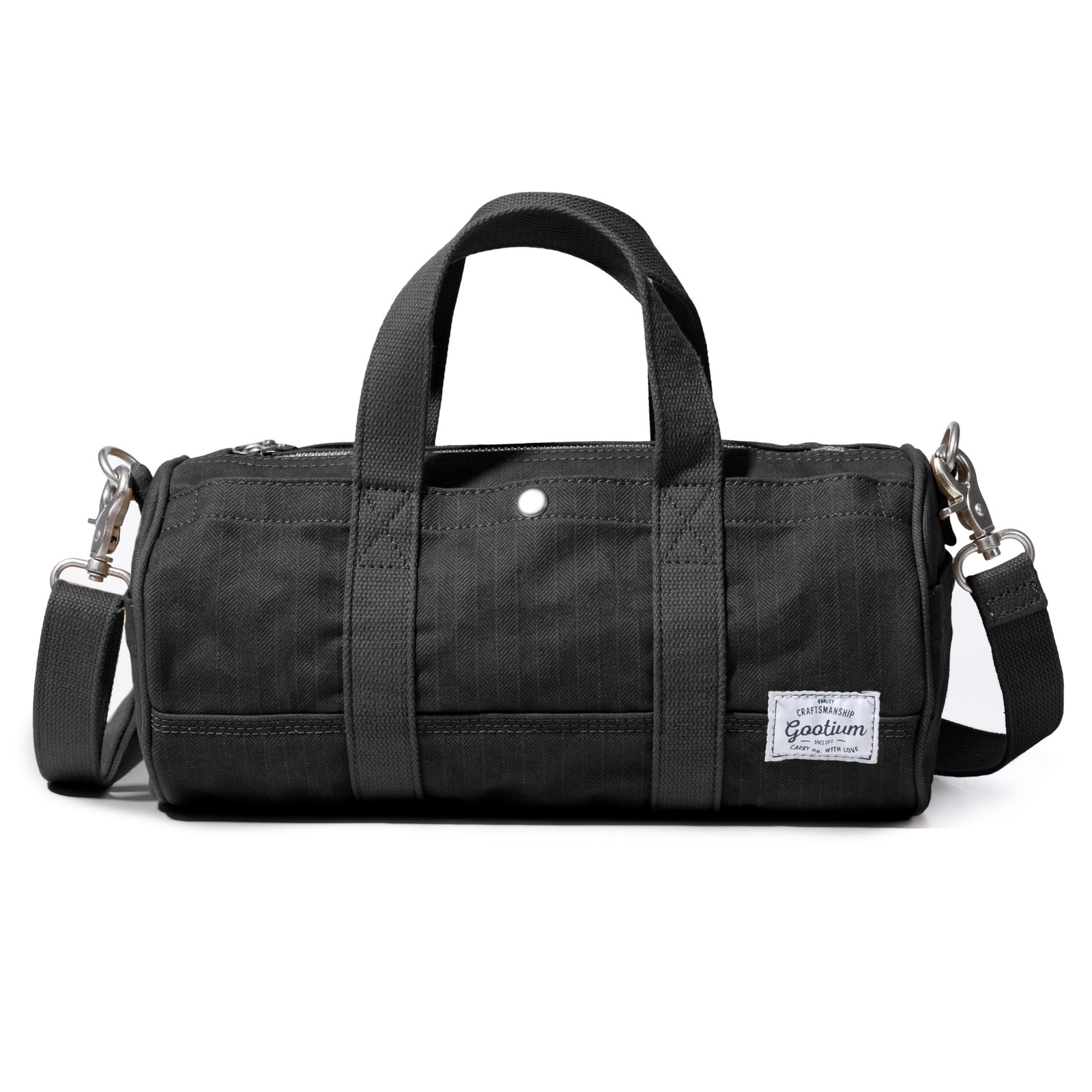 GOOTIUM Compact Crossbody Bag – Canvas Shoulder Bag & Travel Organizer 