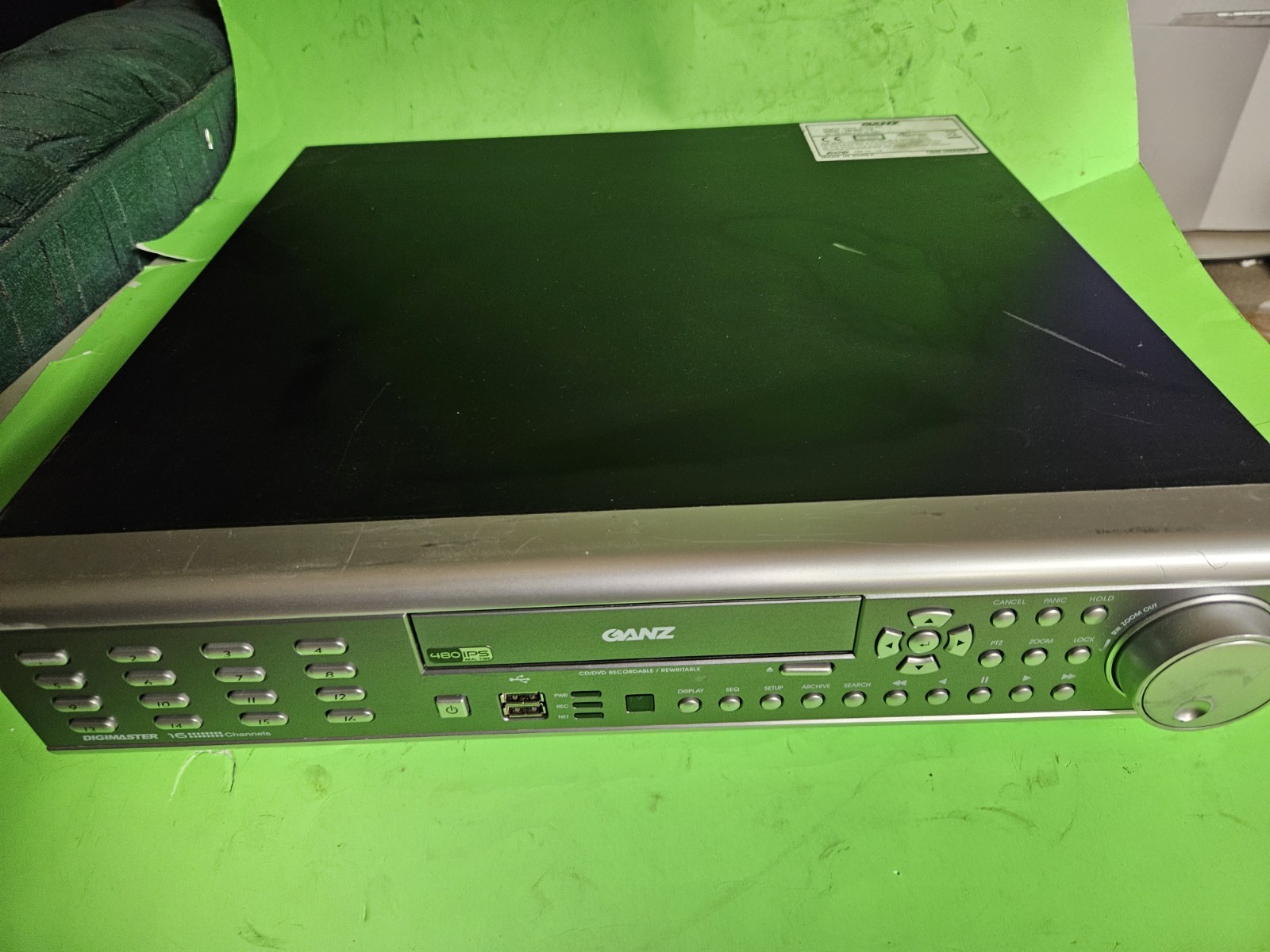 Ganz DR16HD-1TB Digimaster 16-Channel Digital Video Recorder